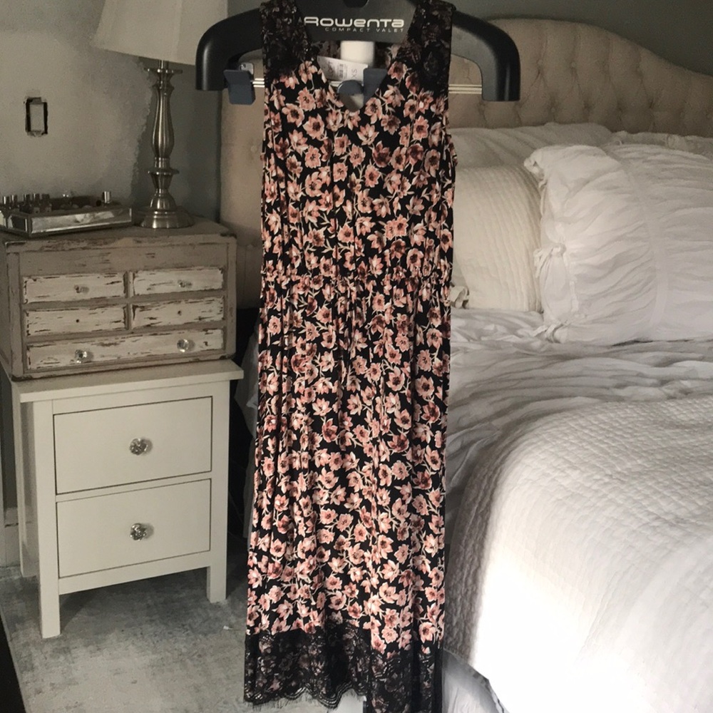 NWT Loft Outlet Drawstring Waist Dress